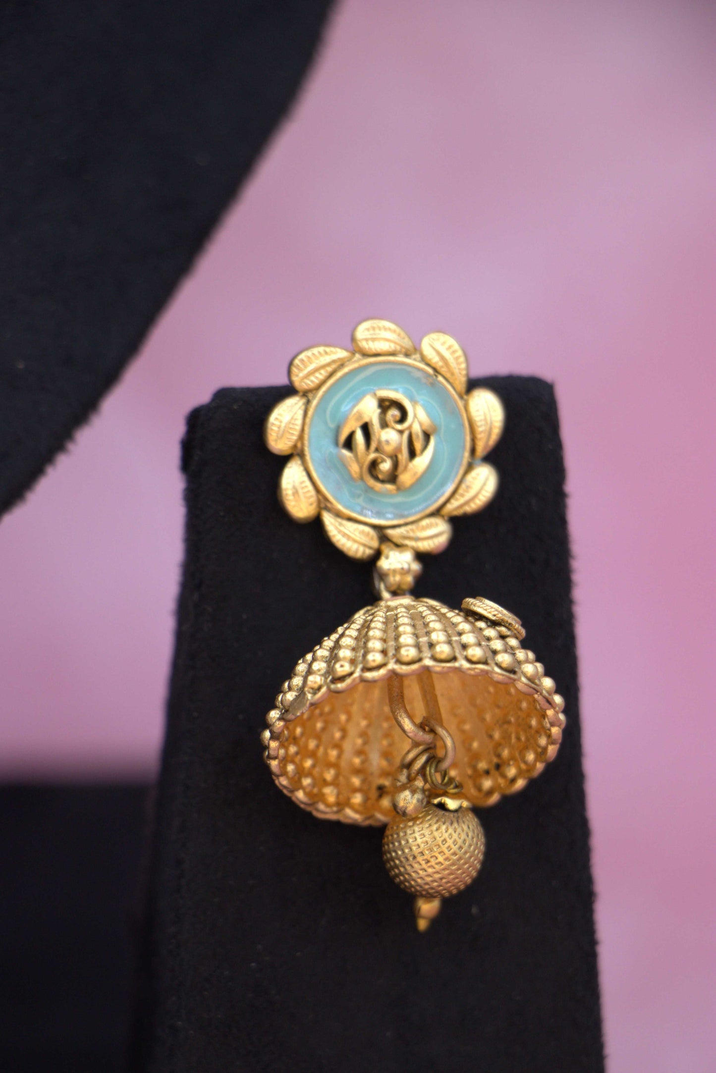 Antique Peacock Coin Choker Bridal Set