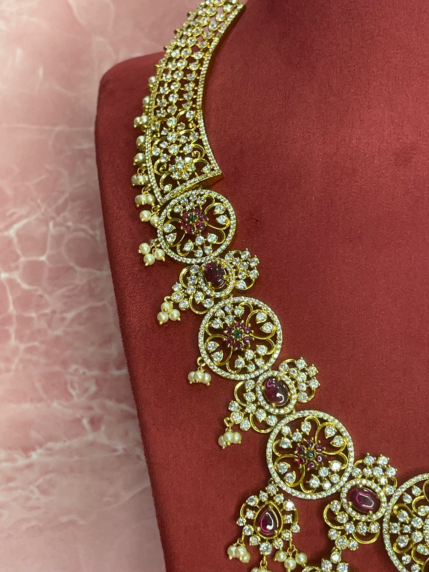 Royal Polki Bridal Necklace Set