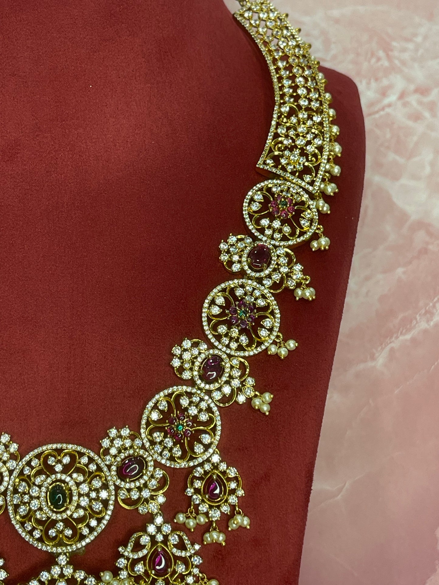 Royal Polki Bridal Necklace Set