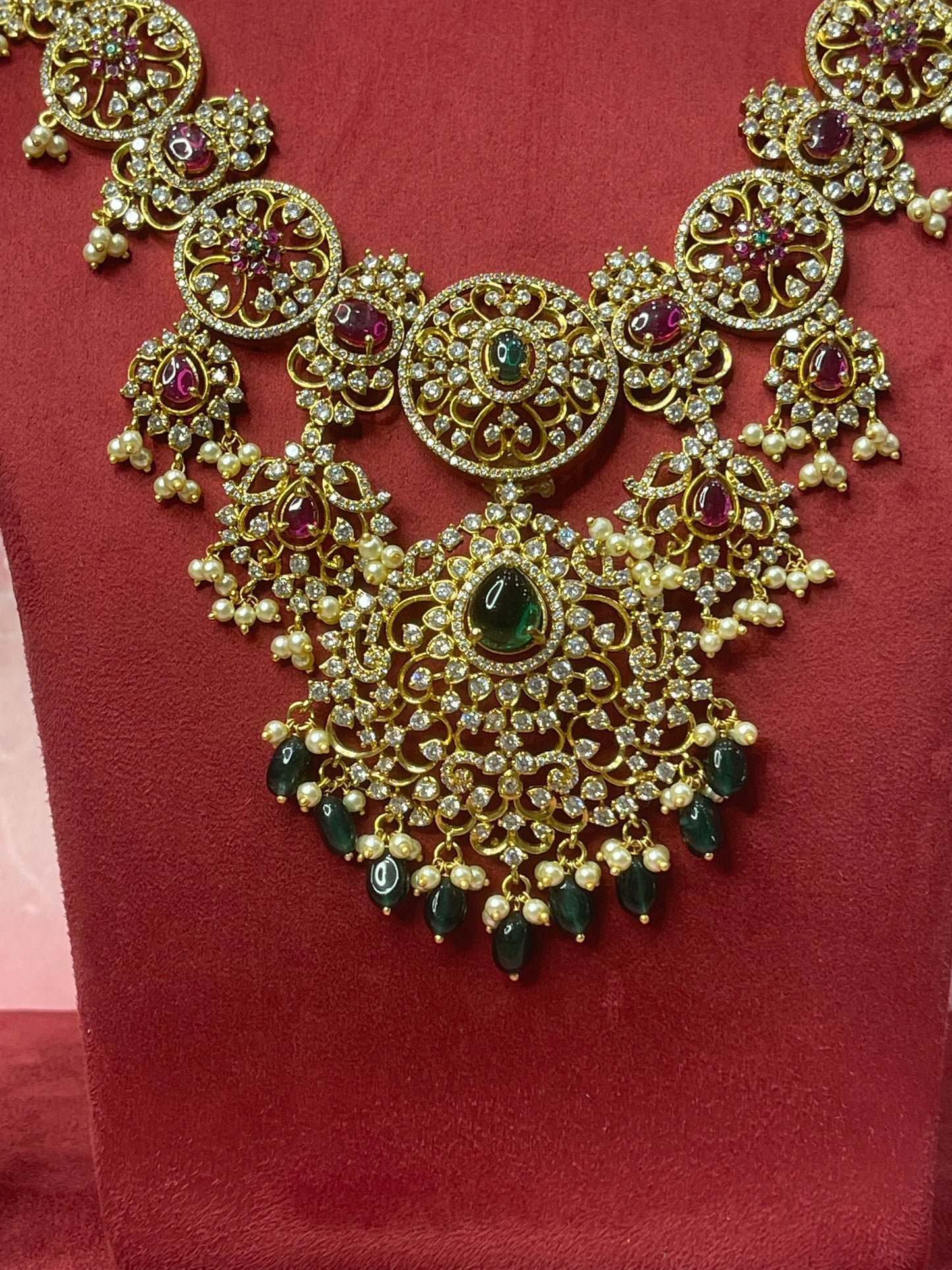 Royal Polki Bridal Necklace Set