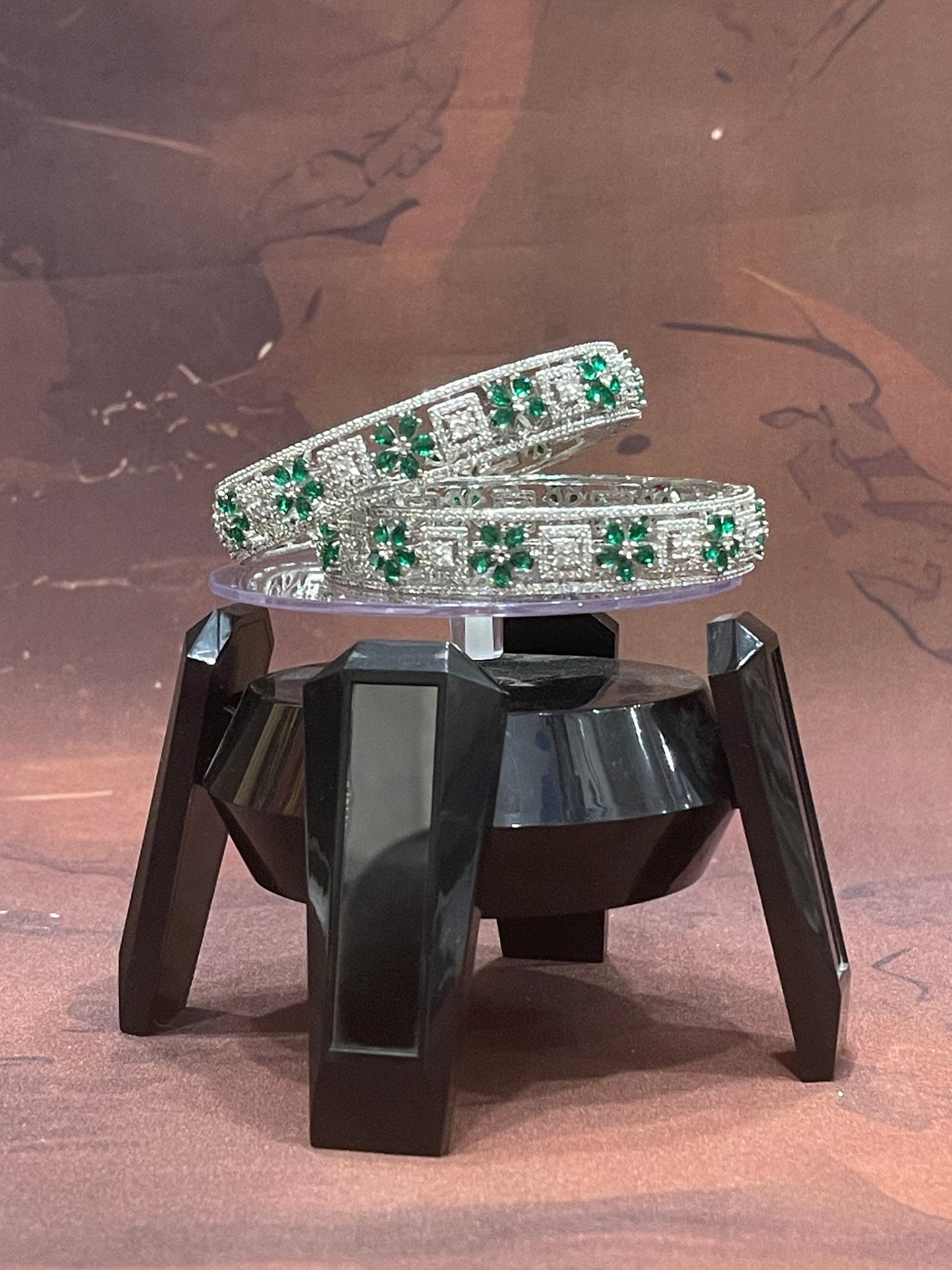Emerald Envy Bangles Set