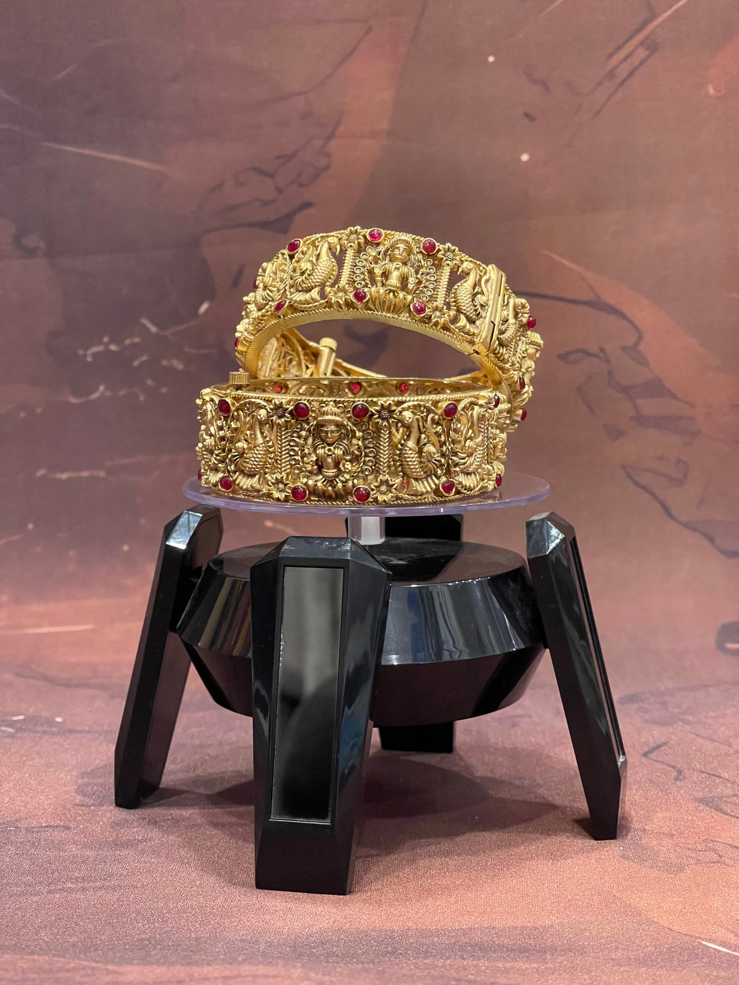 Antique Ruby Bangles