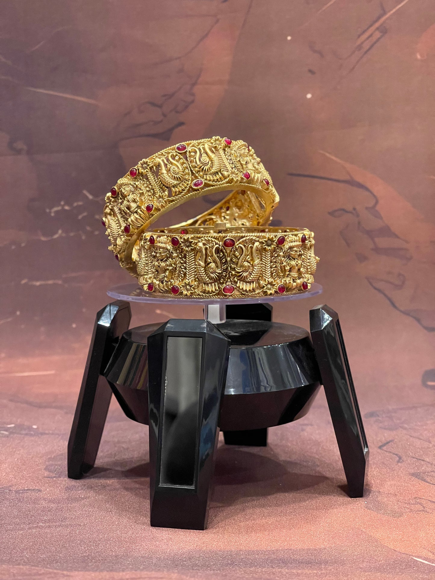 Antique Ruby Bangles