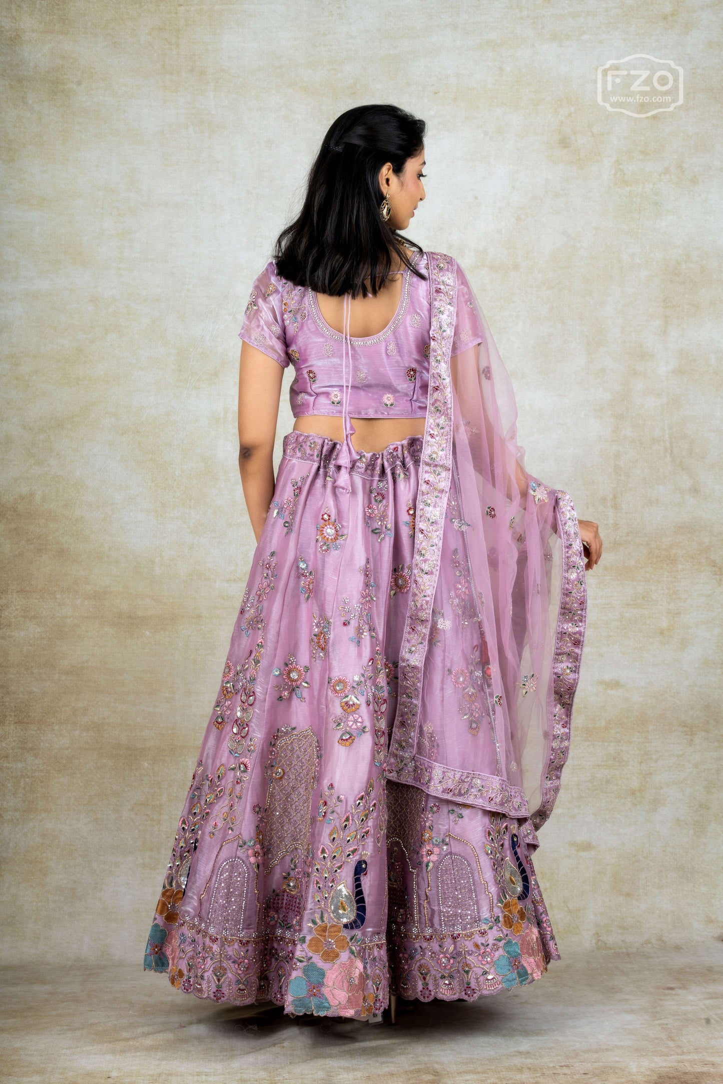 Lavender Dream – Purple Embellished Lehenga Set