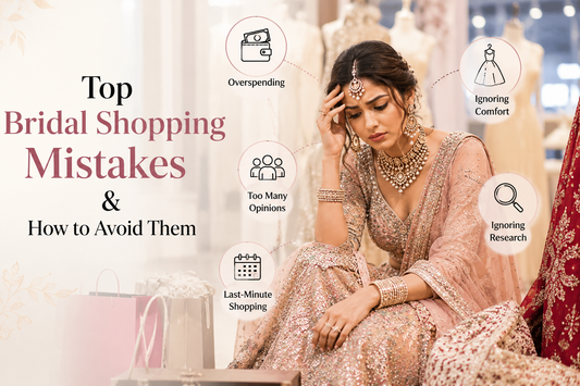 Top Bridal Shopping Mistakes & How to Avoid Them