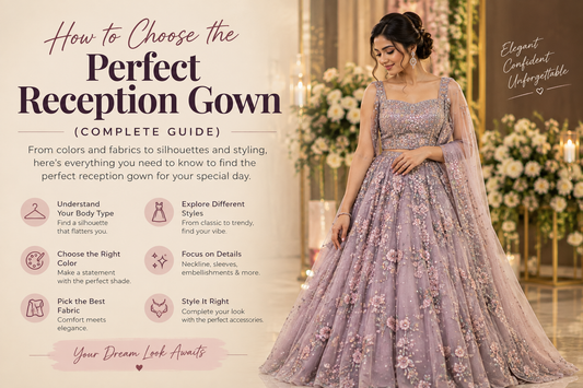 How to Choose the Perfect Reception Gown (Complete Guide)