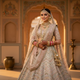 Indian bride styling her bridal lehenga in multiple ways — traditional bridal look and festive party outfit reuse ideas