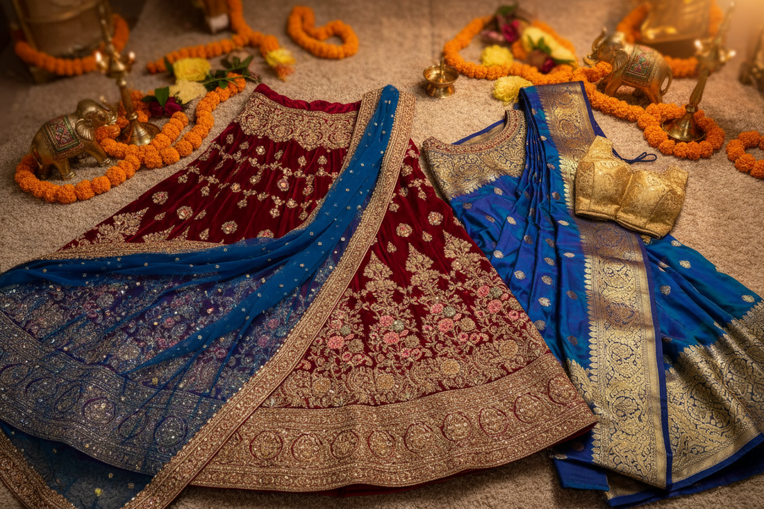 Lehenga vs Saree: What Should You Wear for Weddings?