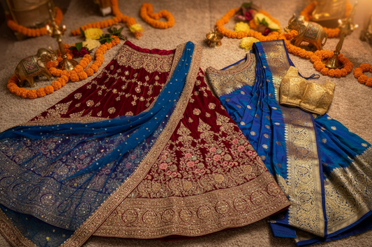 Lehenga vs Saree: What Should You Wear for Weddings?