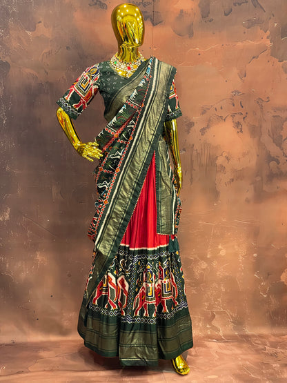 Heritage Heirloom – Handloom Ghagra Set
