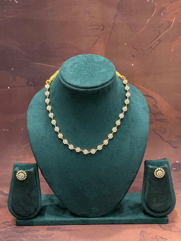 Dainty Floral Diamond Set
