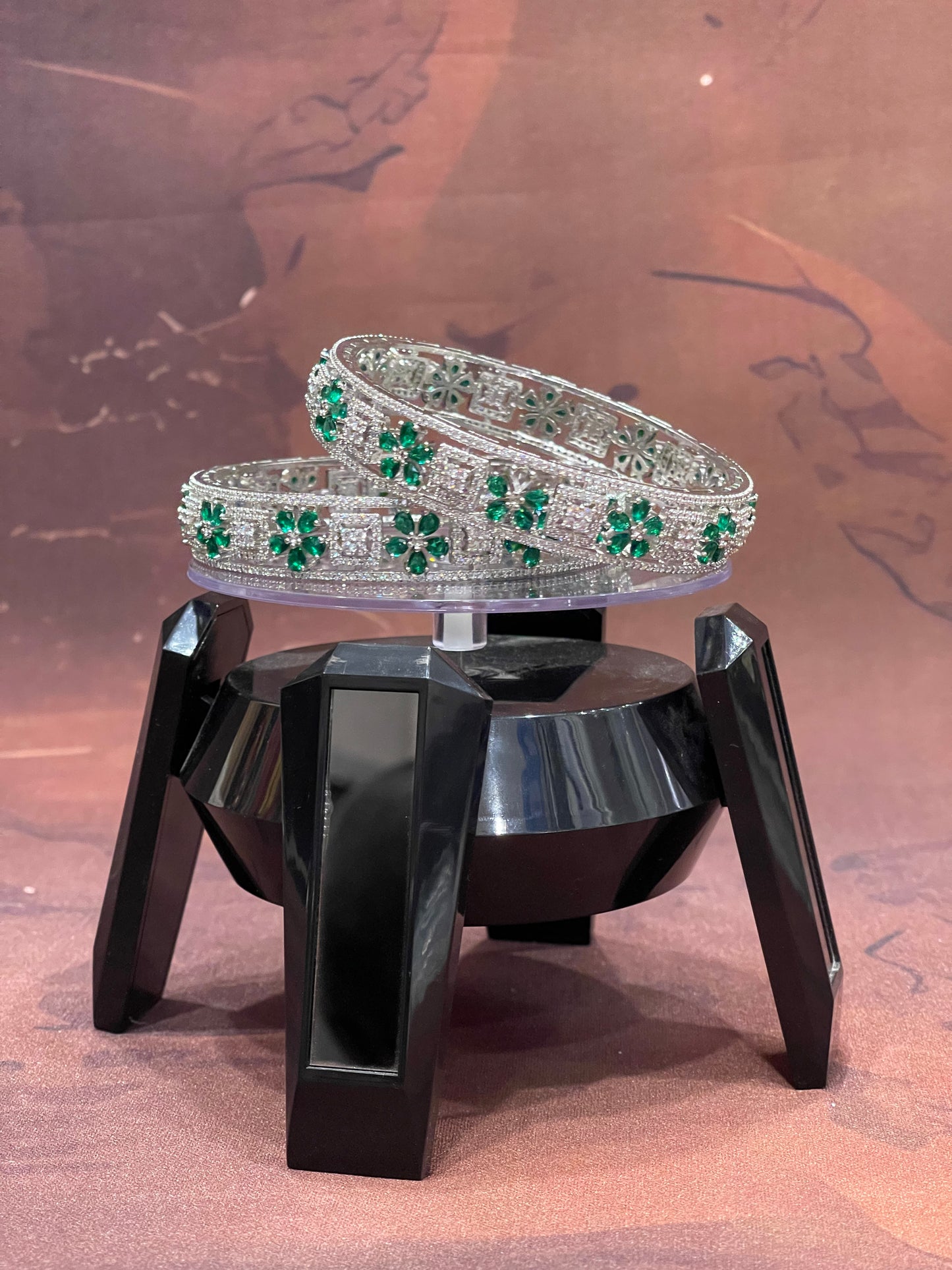 Emerald Envy Bangles Set