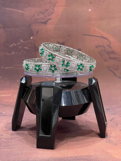 Emerald Envy Bangles Set