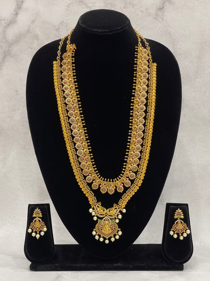 Regal Heritage Temple Necklace Set