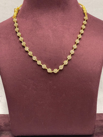 Dainty Floral Diamond Set